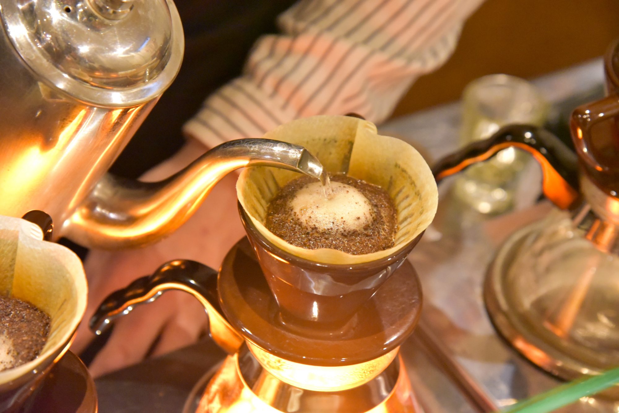 □蒸留器珈琲/焙煎/銅製/エスプレッソ/純水/実験室/コーヒー