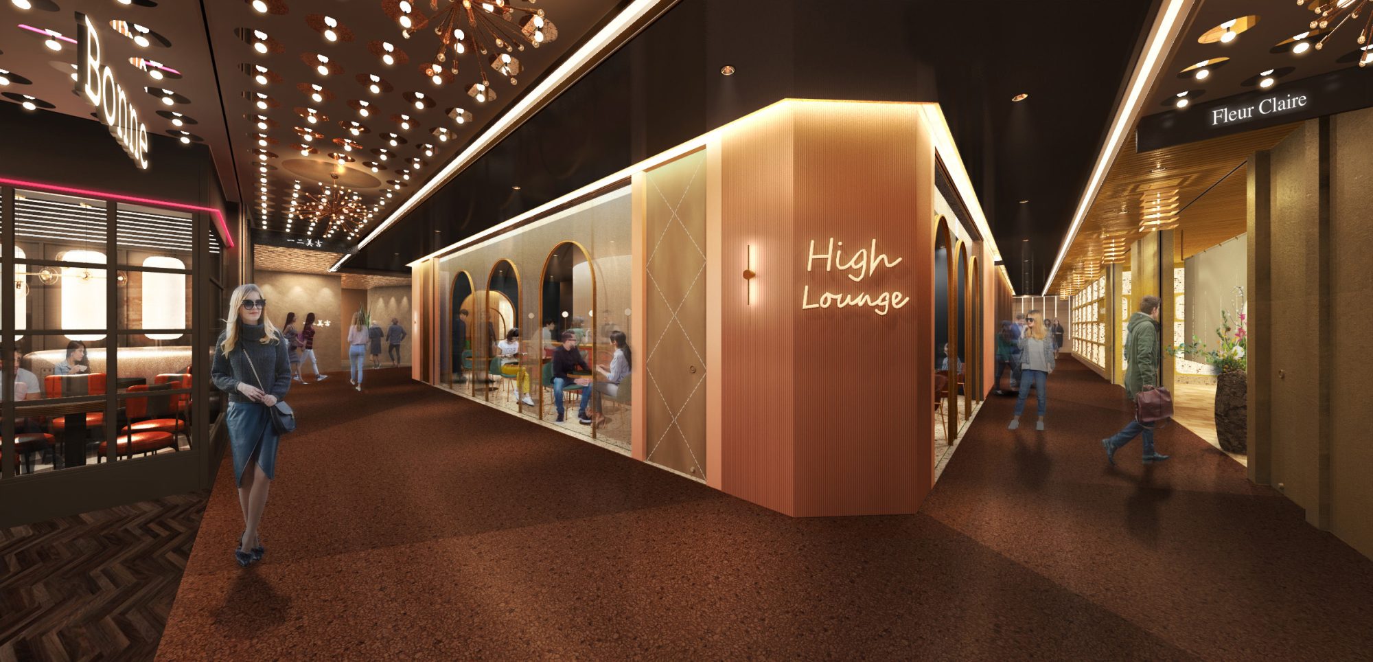 福岡大名ガーデンシティ」西日本初上陸5店舗を含む、個性豊かな全18